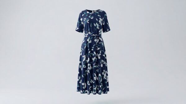 Women’s Elegant Casual Frock – Stylish Everyday Dress